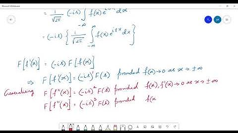Properties of Fourier Transforms  - Part 3