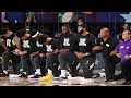 Clippers And Lakers Kneel In Solidarity During National Anthem