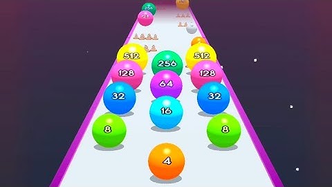 Ball Run 2048 Gameplay Walkthrough Android iOS New Game Update 2025 #545