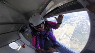 : Skydiving Scuba Exit
