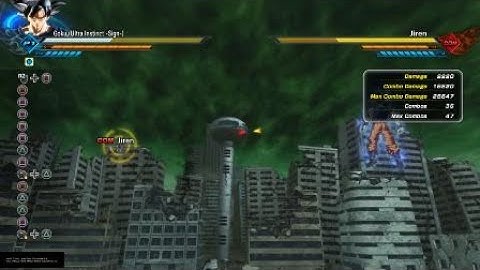 UI Sign Goku True combo demonstration  (No break required)