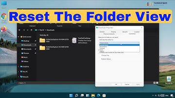 How To Set A Default FOLDER VIEW For All Folders in Windows 11