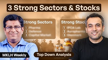 MKLH Weekly - This Week’s Top-Down Analysis! 3 Sectors & 3 Stocks You Must Watch.