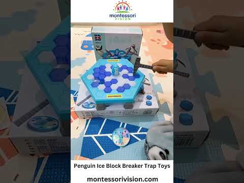 Penguin Ice Block Breaker Trap Toys