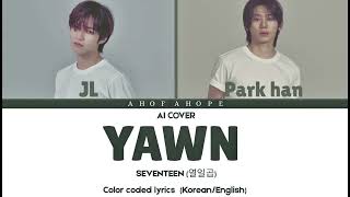 ai Cover Yawn  Seventeen Hanjay Cover  Color Coded S