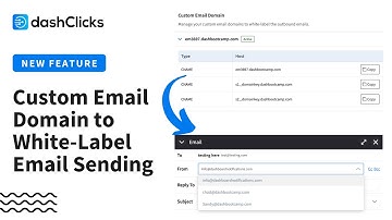 Custom Email Domain to White Label Email Sending