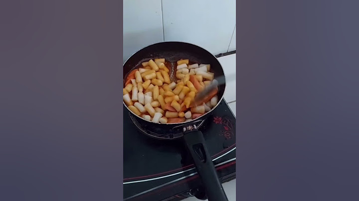 Tokbokki từ cơm nguội không khác ở tiệm||VÕ TẤN TÀI | #shorts