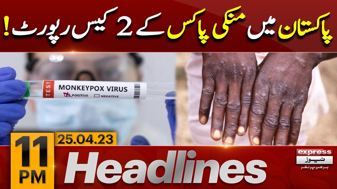 2 Case Reports of Monkeypox in Pakistan - News Headlines 11 PM ...