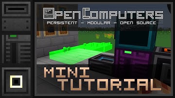 OpenComputers Mini Tutorial [ENGLISH] OPPM and Geo2Holo [v1.5]