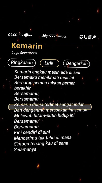 lirik lagu kemarin seventeen#kemarinseventeen #kemarin #kemarincover #lagusedih #lagusedihcinta