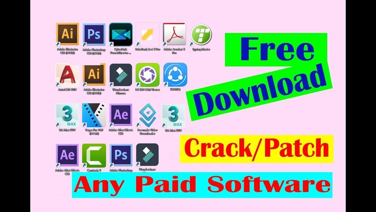 how to download paid software for free YouTube