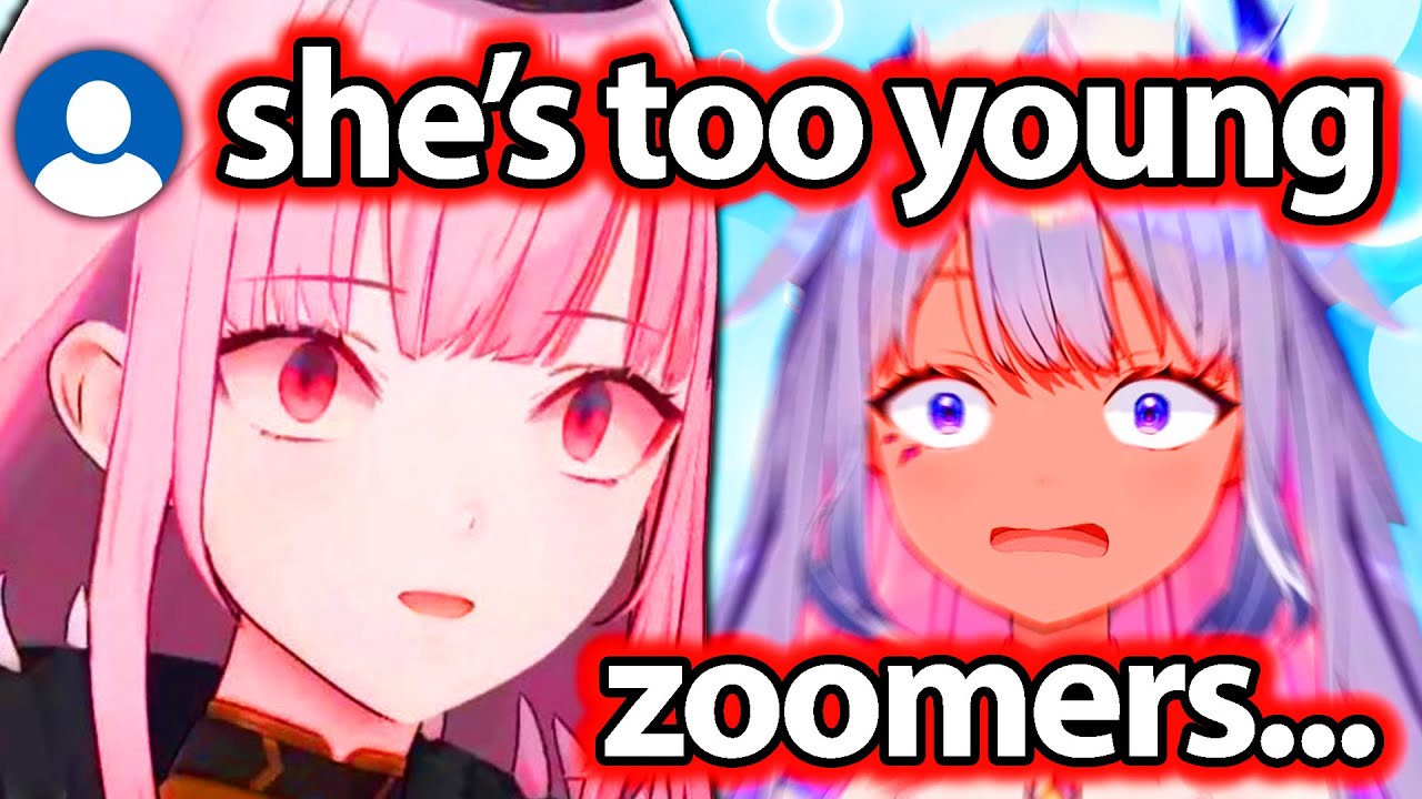 Calli realised How Zoomer Biboo Is and started feeling old 【Mori Calliope / Hololive EN】