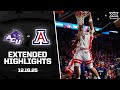 Abilene Christian Vs 1 Arizona Extended Highlights 2025 26 Big 12 Men S Basketball