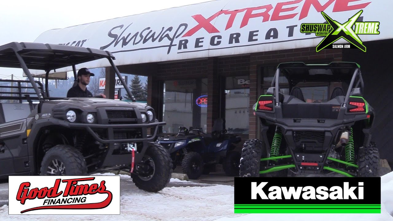 Kawasaki Is Now Available At Shuswap Xtreme Recreation