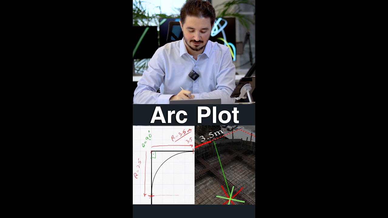 چەوانیا رەسم کرنا قەوسی ل سەر مەوقعی Arc Plot on Site