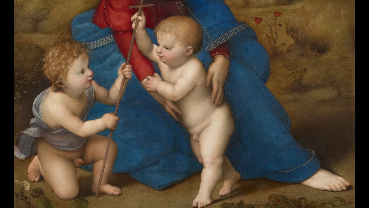 Raphael / Raffaello Sanzio: Madonna of the Meadow, Part 2 - YouTube