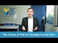 The 4 Uses of PSA for Prostate Cancer Care | Prostate Cancer Staging Guide