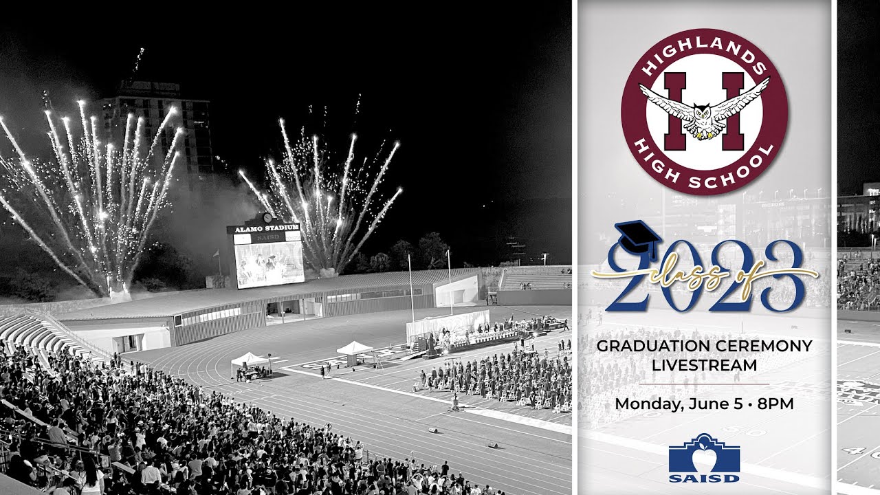 Highlands High School Class of 2023 Graduation Ceremony YouTube