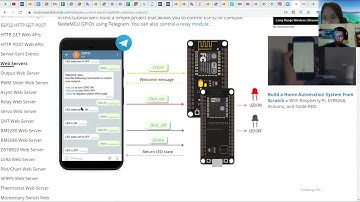 Integrasi IoT menggunakan ESP32/ESP8266 untuk Project LED Control dengan Telegram Bot
