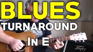 The Secret Anatomy Of The Blues Turnaround (Blues Turnaround in E)