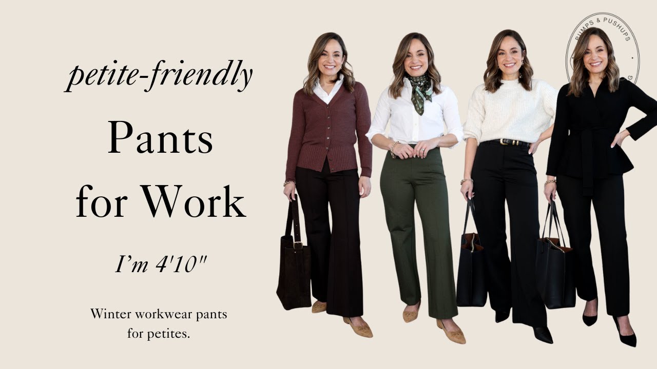 4 Work Pants That Actually Fit Petites | Short Inseams & Real Try-Ons