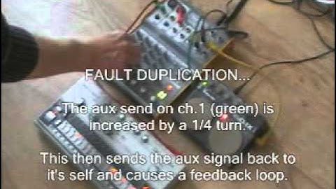 AUX FEEDBACK LOOP DEMONSTRATION.