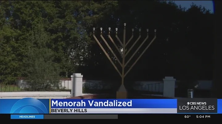 Man booked for hate crime after Beverly Hills meno...