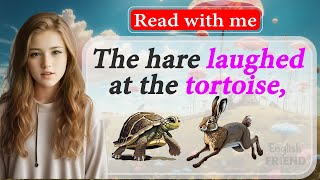 English Reading Practice | Learn English through Story | Story of Hare and Tortoise