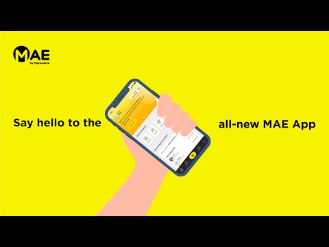 Say hello to the all-new app, MAE by Maybank2u