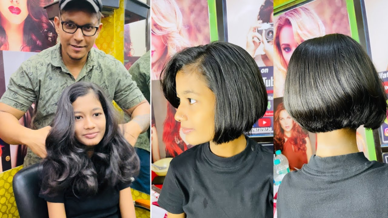 Extreme Short Haircuts for women 2022/Long to very Short Haircut / Baby girl haircut / apple haircut