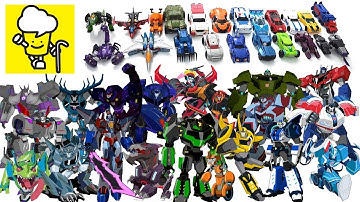 Transformers Robots in Disguise Optimus Prime Bumblebee Sideswipe Strongarmトランスフォーマー 變形金剛