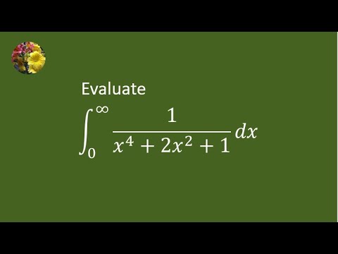 Evaluating the improper integral using algebraic manipulation (Mis-745 ...