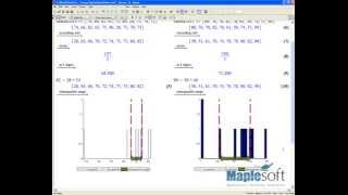 Descriptive Statistics In Maple Comparing Two Sets Of Data