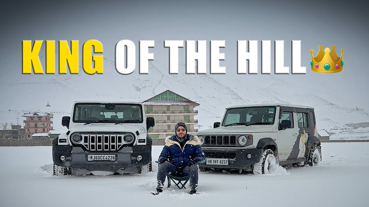 I Drove Thar Roxx & Jimny To SPITI ❄️ So You Don't Have To! | Snow & Hill Drive Experience