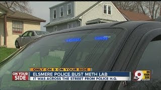 Elsemere police bust meth lab