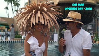 Del Mar Opening Day Hat Contest - 2018