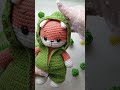 Вязаная игрушка Лисичка в комбинезоне #вязаниедетям #вязаниедлямалышей #вязанаяигрушка