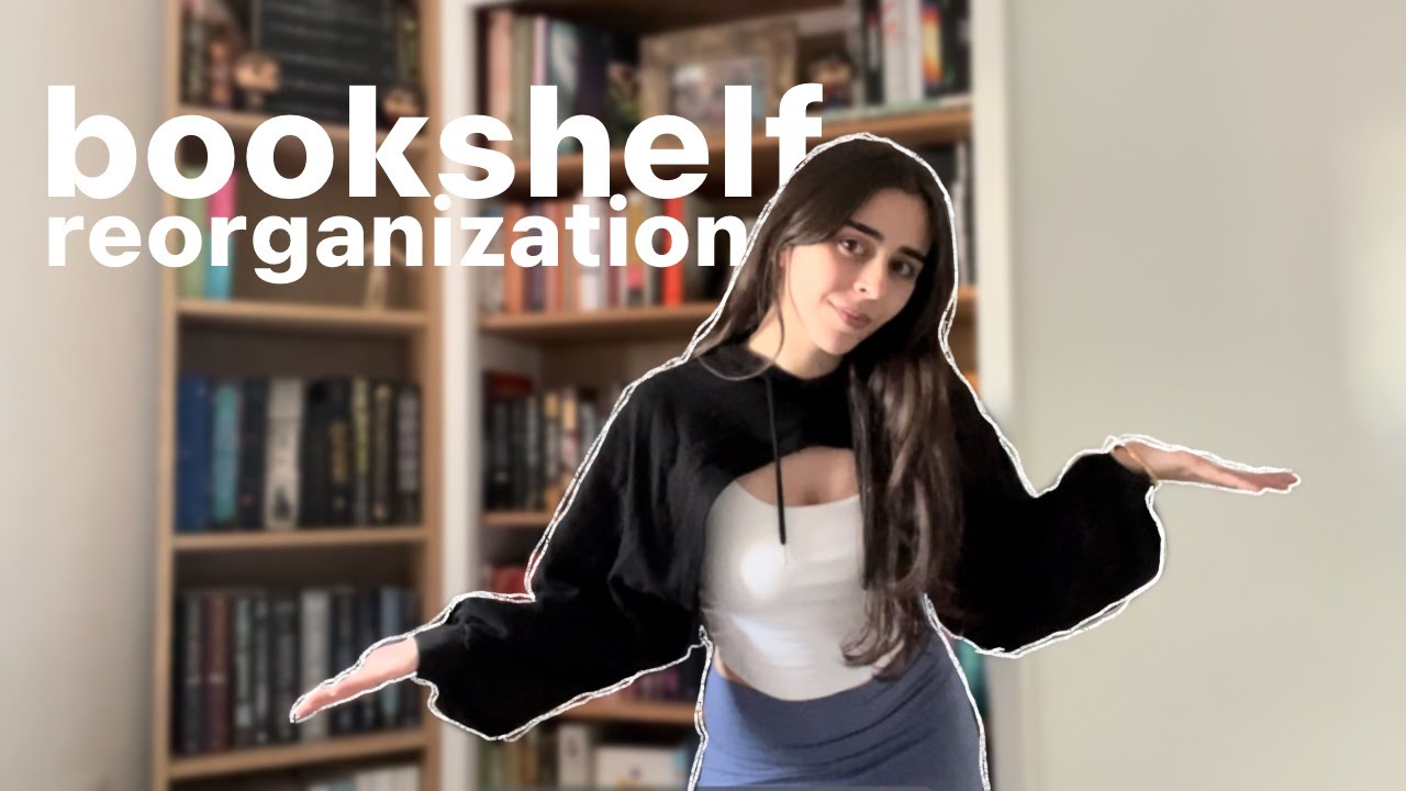 finally organizing my shelves 📖🏹 bookshelves tour + little unboxing ...