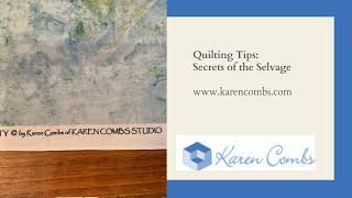 Secrets of the Selvage