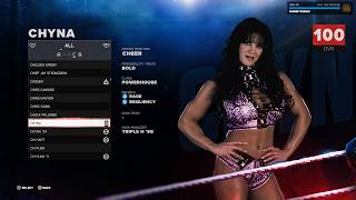 WWE2K26 THE SPECIAL MOVES OF CHYNA