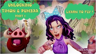 Unlocking Pumbaa & Timon - Complete Guide (Part 1) - Disney Dreamlight Valley