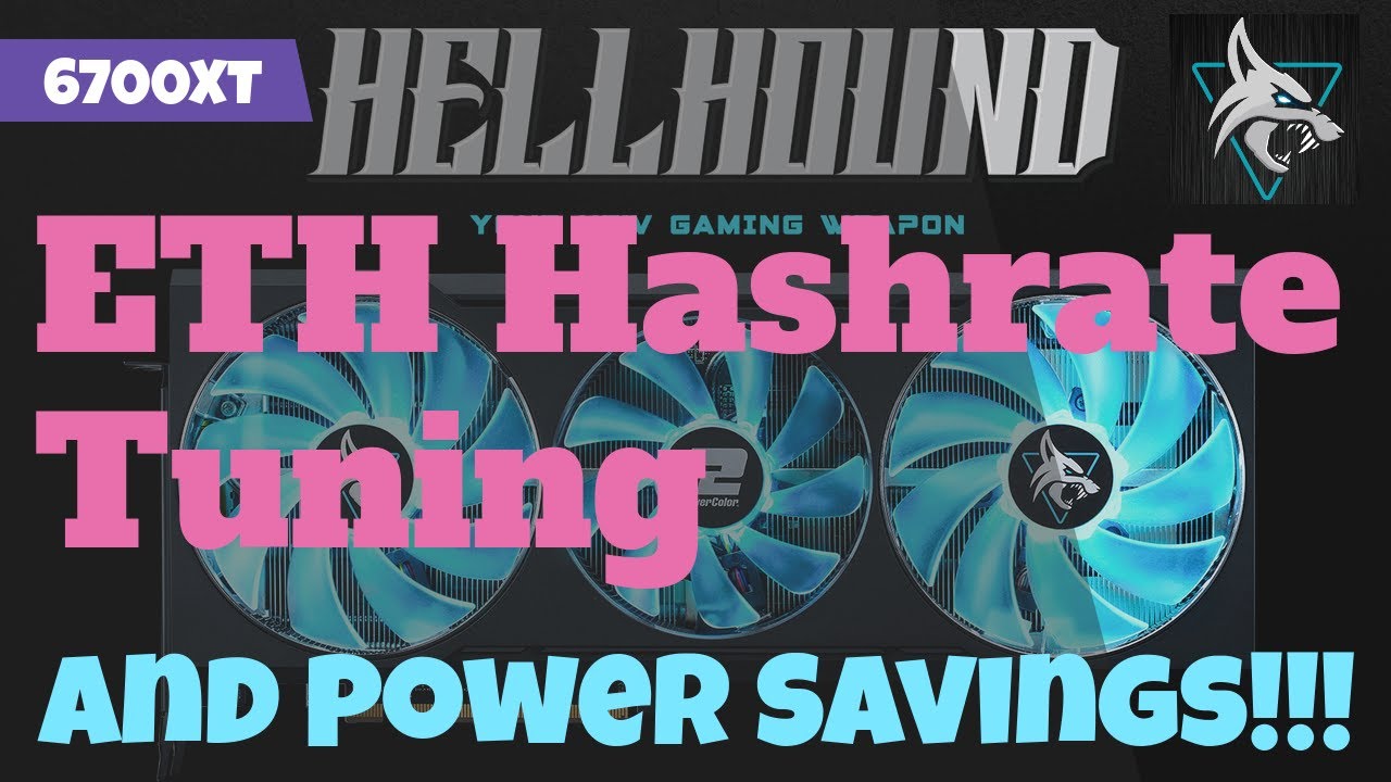 Save 30 Watts With 6700XT ETH Tuning!!!