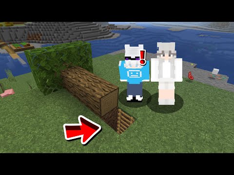 Aku & @AKUDAP Membuat Base Rahasia Di Minecraft!