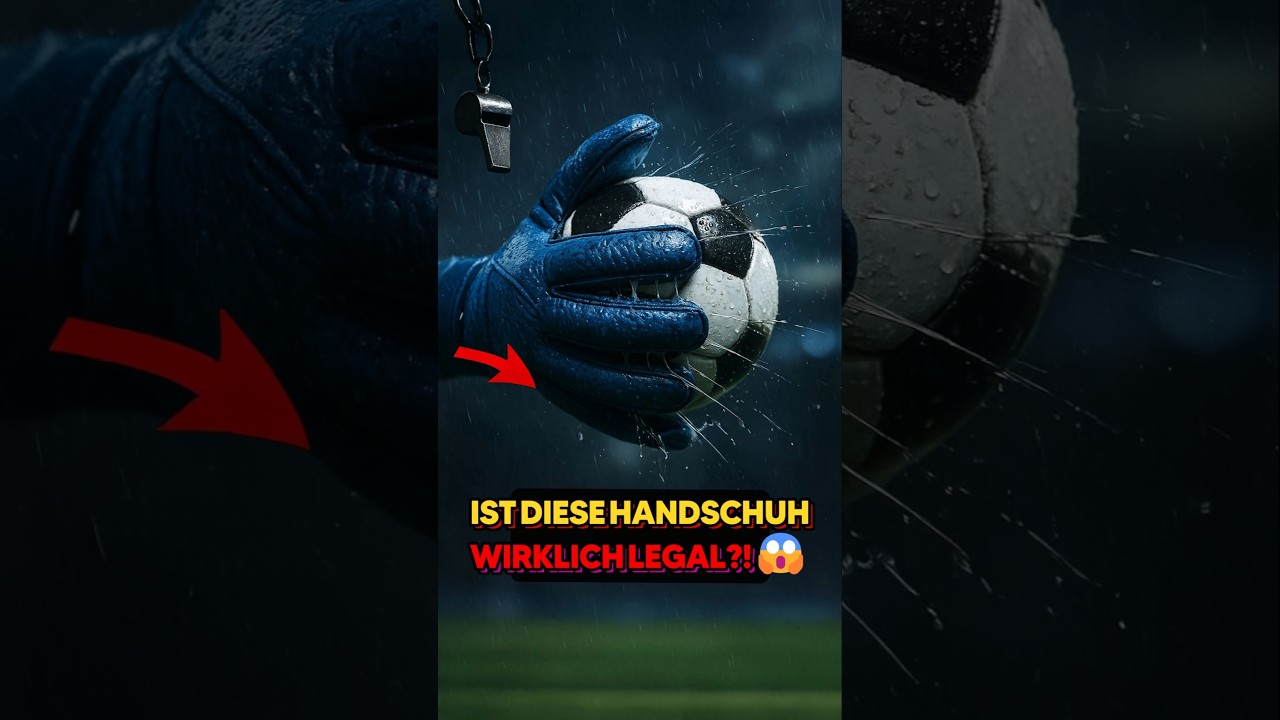 🧤 Sind Torwarthandschuhe wirklich klebrig?! 😱⚽