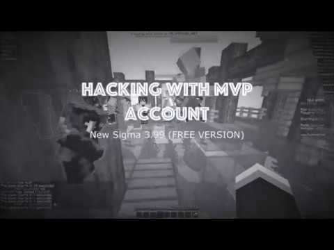 Minecraft Hypixel Hacking - MVP ACCOUNT - Sigma 3.99 (Free 