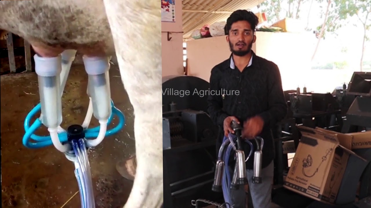 తక్కువ ధరలో మిల్క్ మిషిన్ Low Cost Milking Machine Working And Price