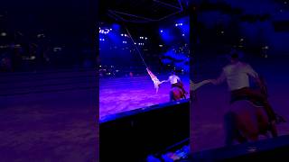 One Circle Two Performers at Dolly Parton’s Stampede 🎠✨