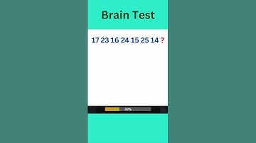 Brain Test - Only Genius can solve | IQ Test #puzzle #quiz #riddles #braingames #riddlesquiz#shorts
