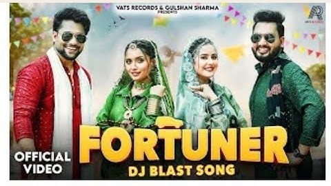 Fortuner (Official Video) Gulshan Music,Jaat Nia,Ruchika Jangid | New Haryanvi Songs Haryanavi 2025