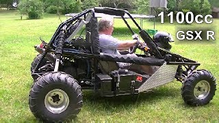 1100cc GSX R Buggy - Fuel Regulated with a Holley Carb End Cap